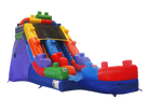 15 blocks inflatable waterslide