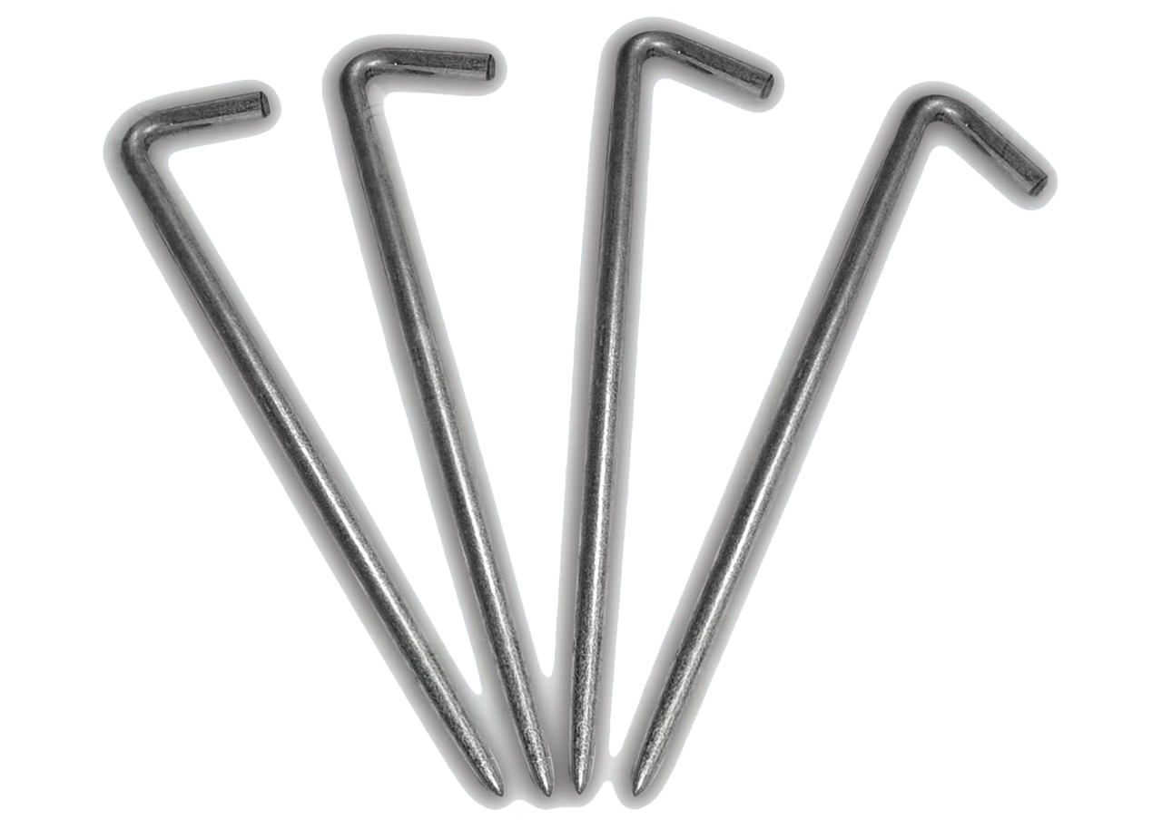 24 Inch Hook Stakes - 20 Pack - HullaBalloo Sales