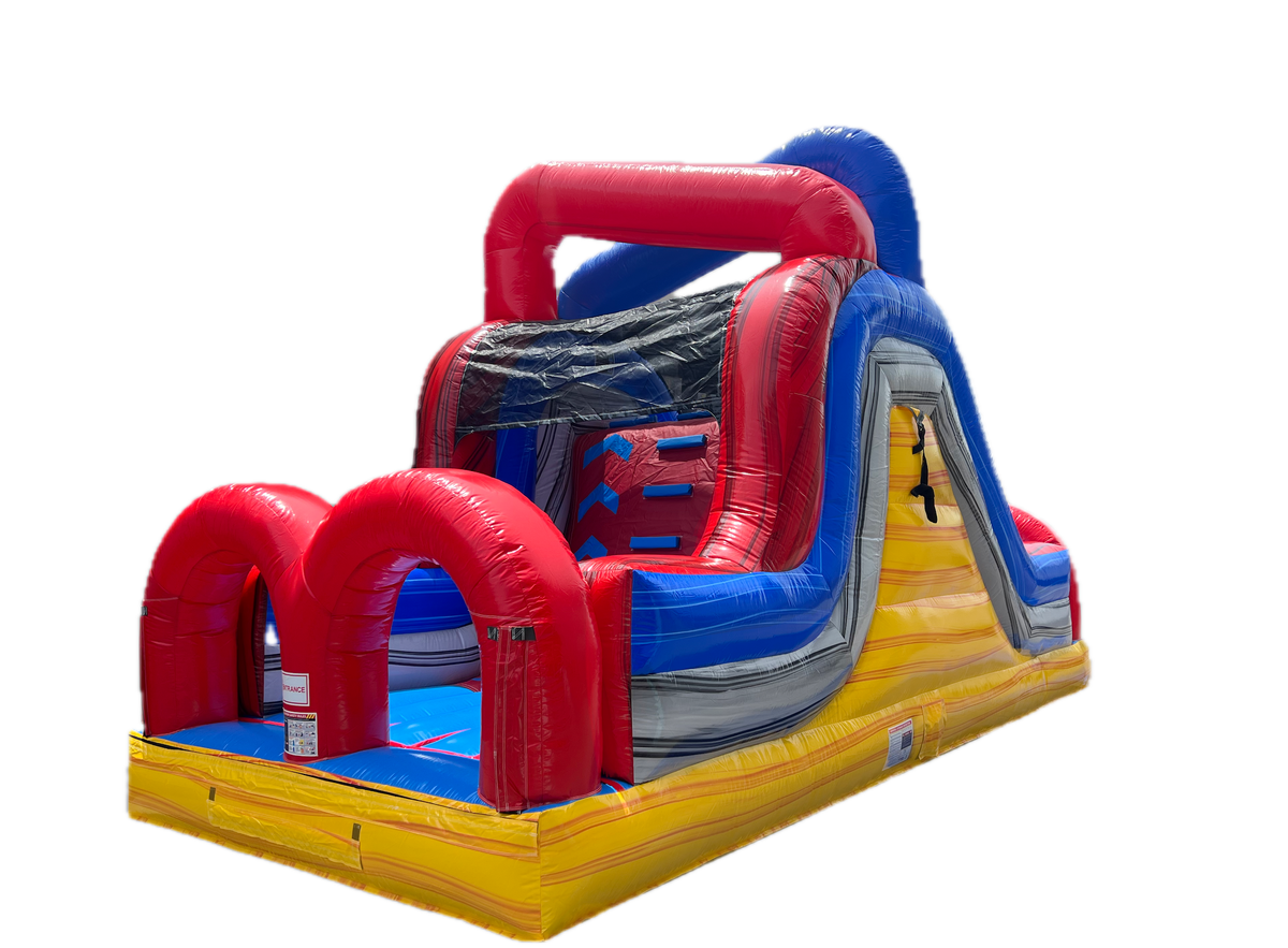 25 Warped Wall Obstacle Course