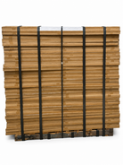 Pallet of 30 6-foot plastic rectangle resin folding tables