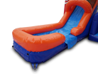 Slide Pool View of 4in1 Crayon Bounce House Combo