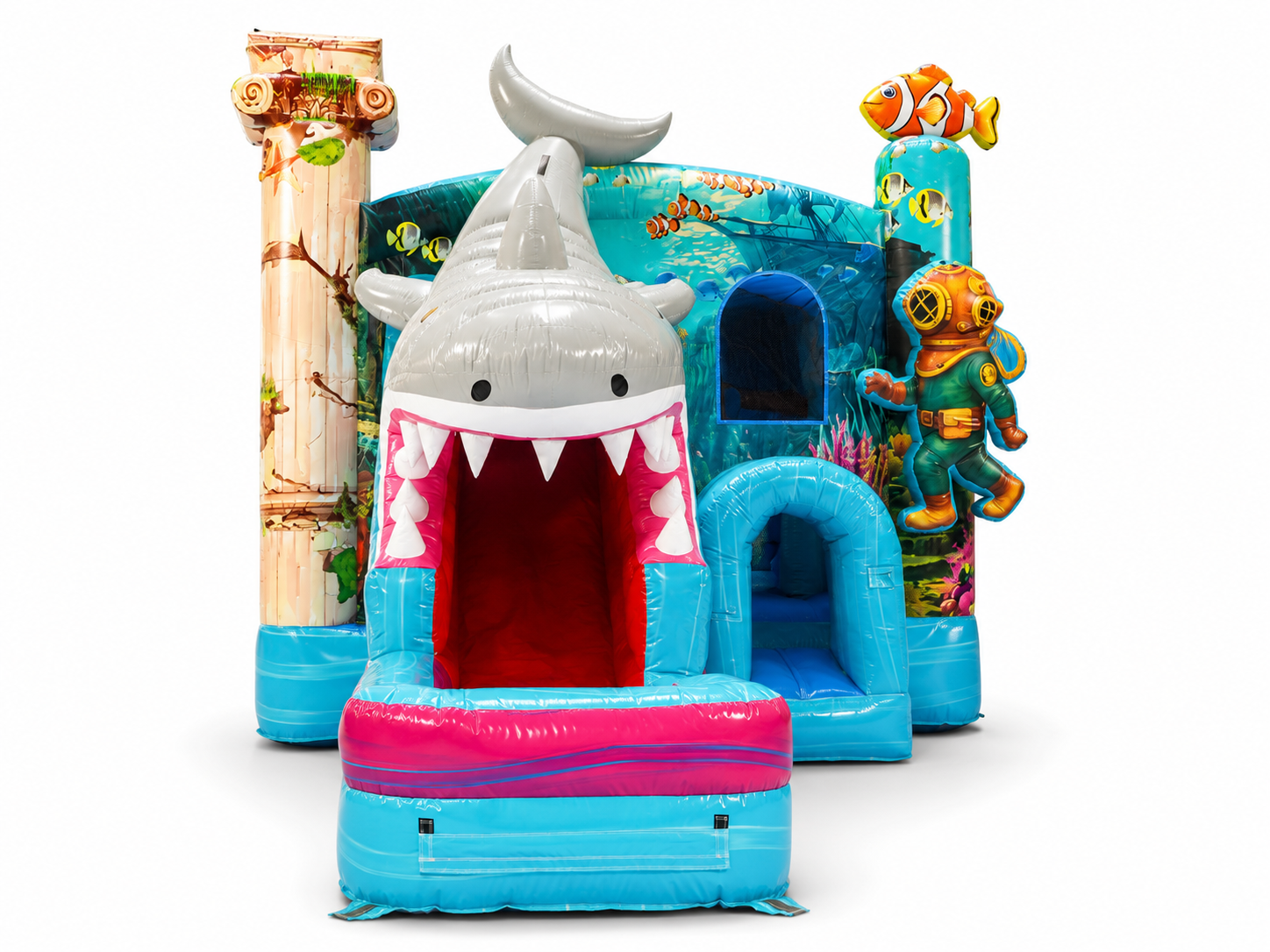 Front View of 4in1 Atlantis Underwater Adventure Combo Wet/Dry