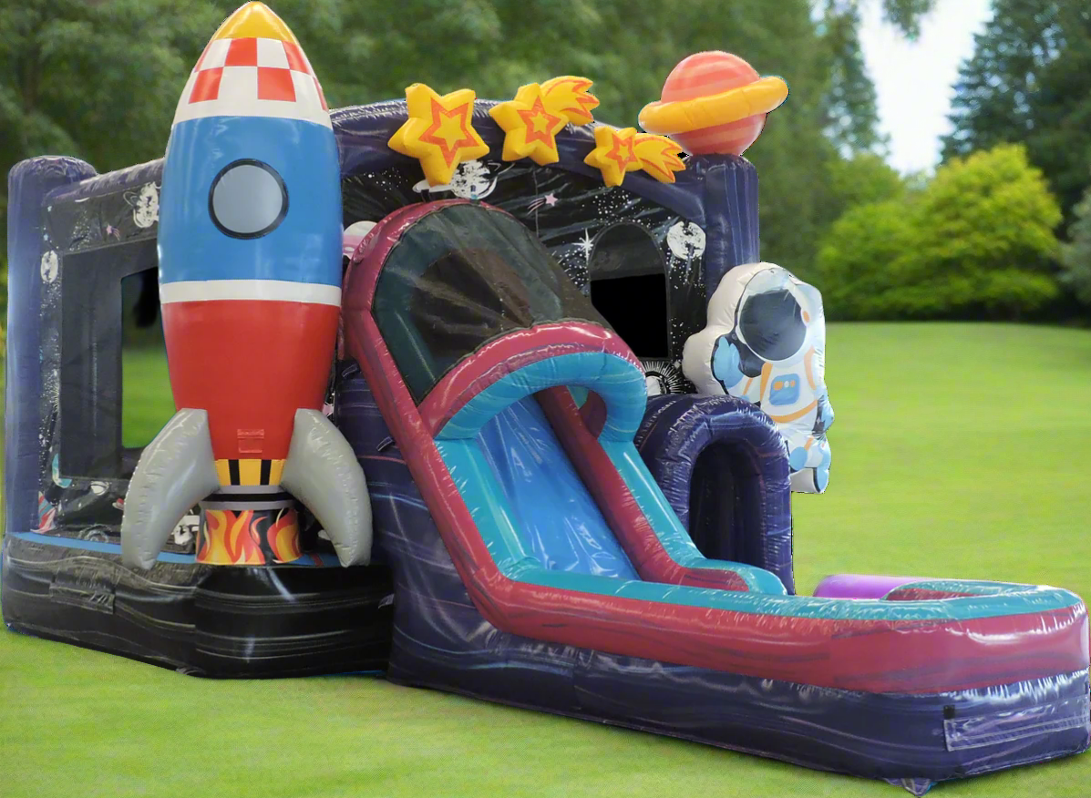 4in1 Galaxy Voyager Space Bounce and Slide