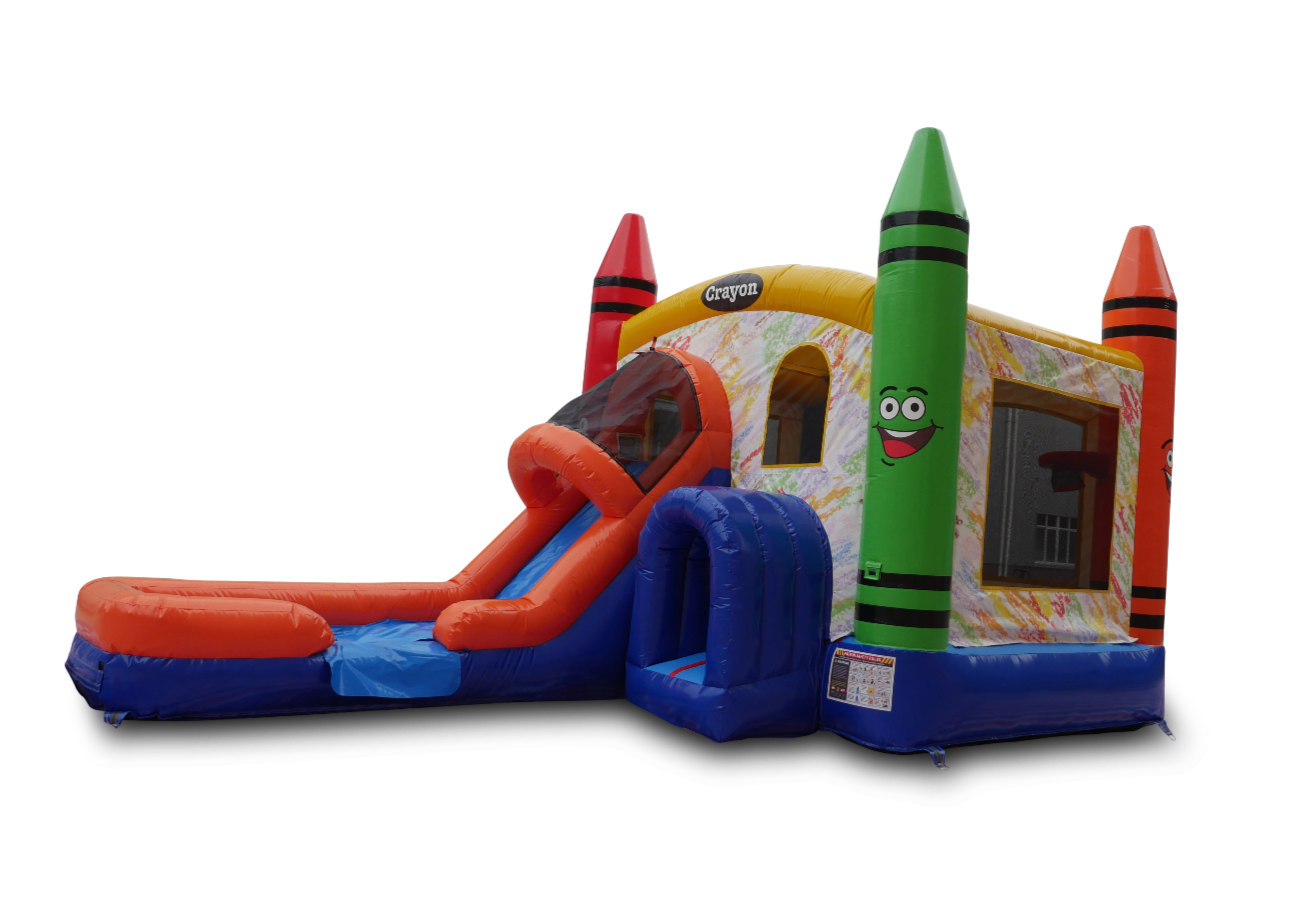 Inflatable Crayon Bounce House