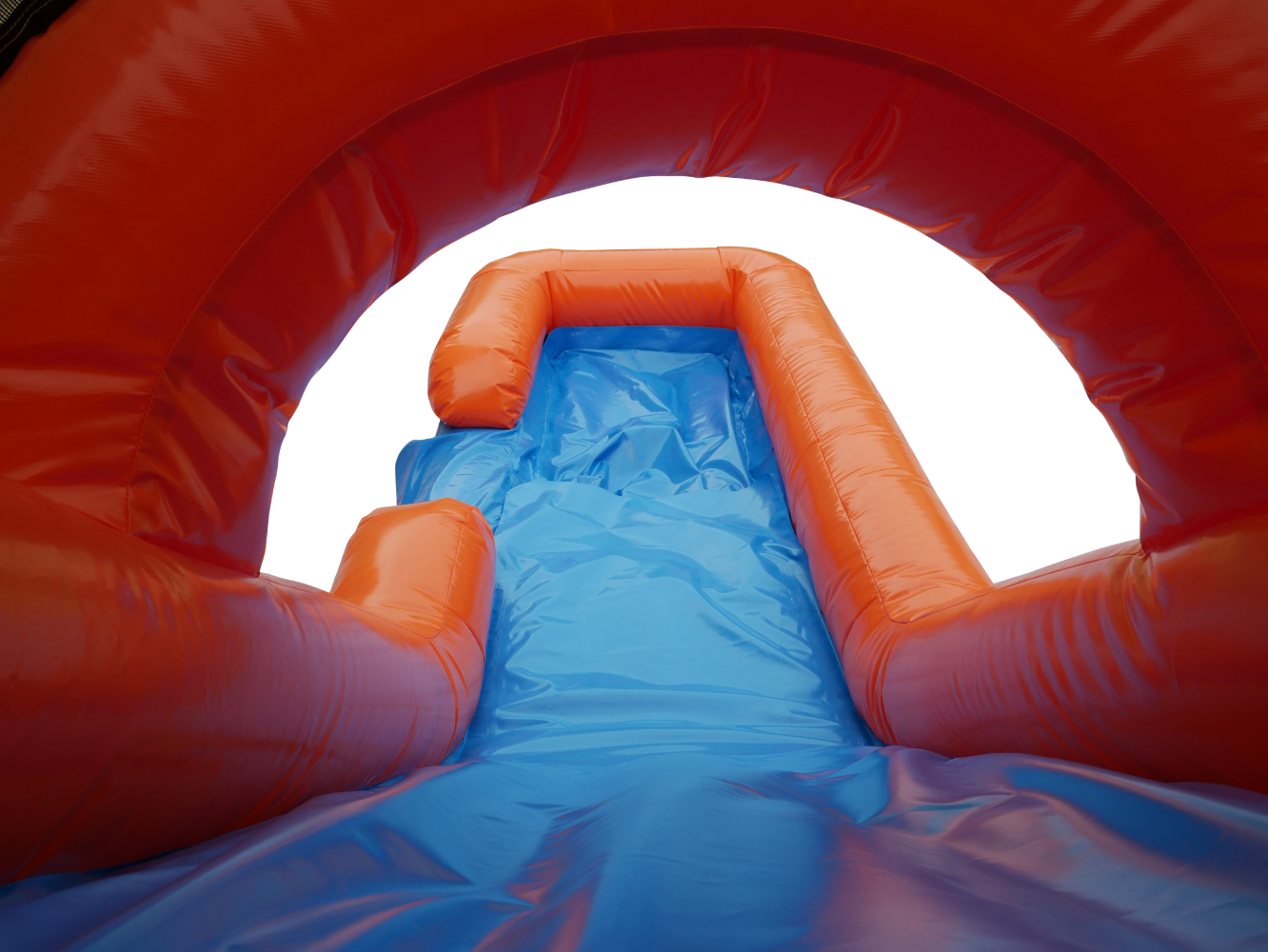 crayon inflatable slide