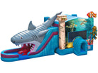 5in1 Atlantis Underwater Adventure Dual Lane Inflatable Bounce House Combo | HullaBalloo Sales