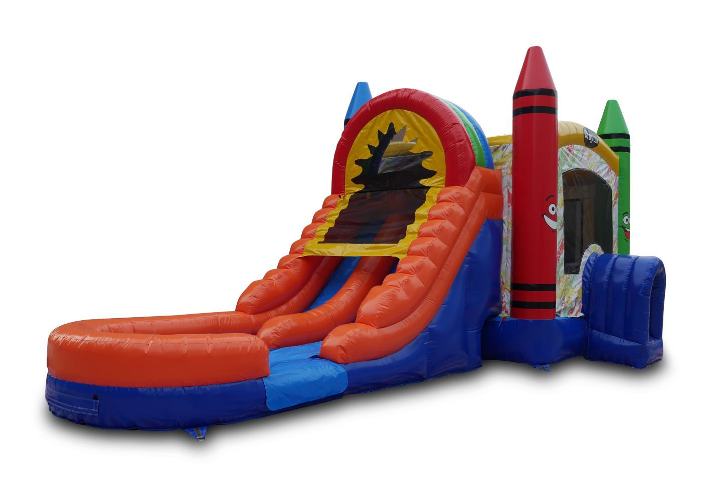 Crayon Inflatable Waterslide for Sale