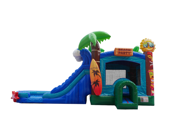 5in1 Aloha Bounce and Slide Dual Lane Wet/Dry for Sale