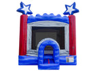 Front View of Blazin Bounce House 13x13 | HullaBalloo Sales