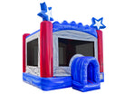 Front Right View of 15 Blazin Bounce House | HullaBalloo Sales