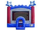 Front View of Blazin Bounce House 15x15 | HullaBalloo Sales