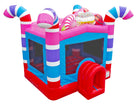 Aerial View of Candy Bounce House 15 - HullaBalloo Sales