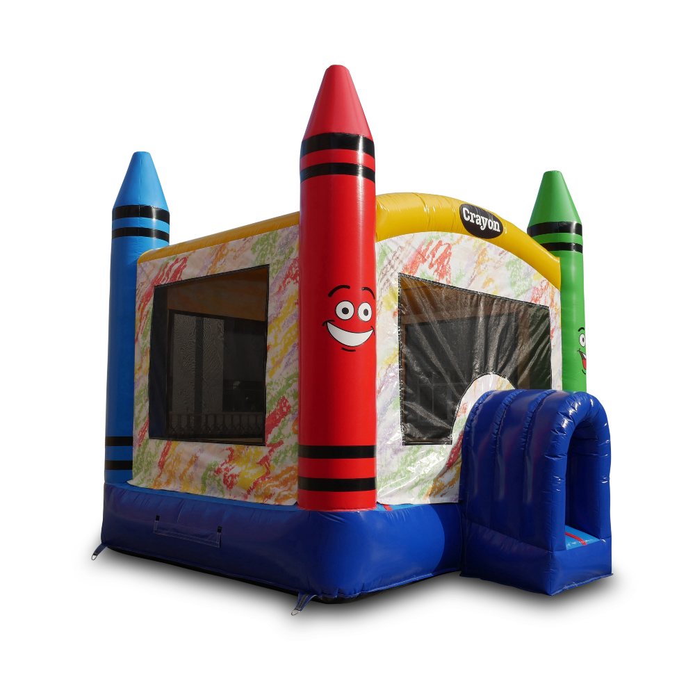 Large Crayon Bounce House purchase
