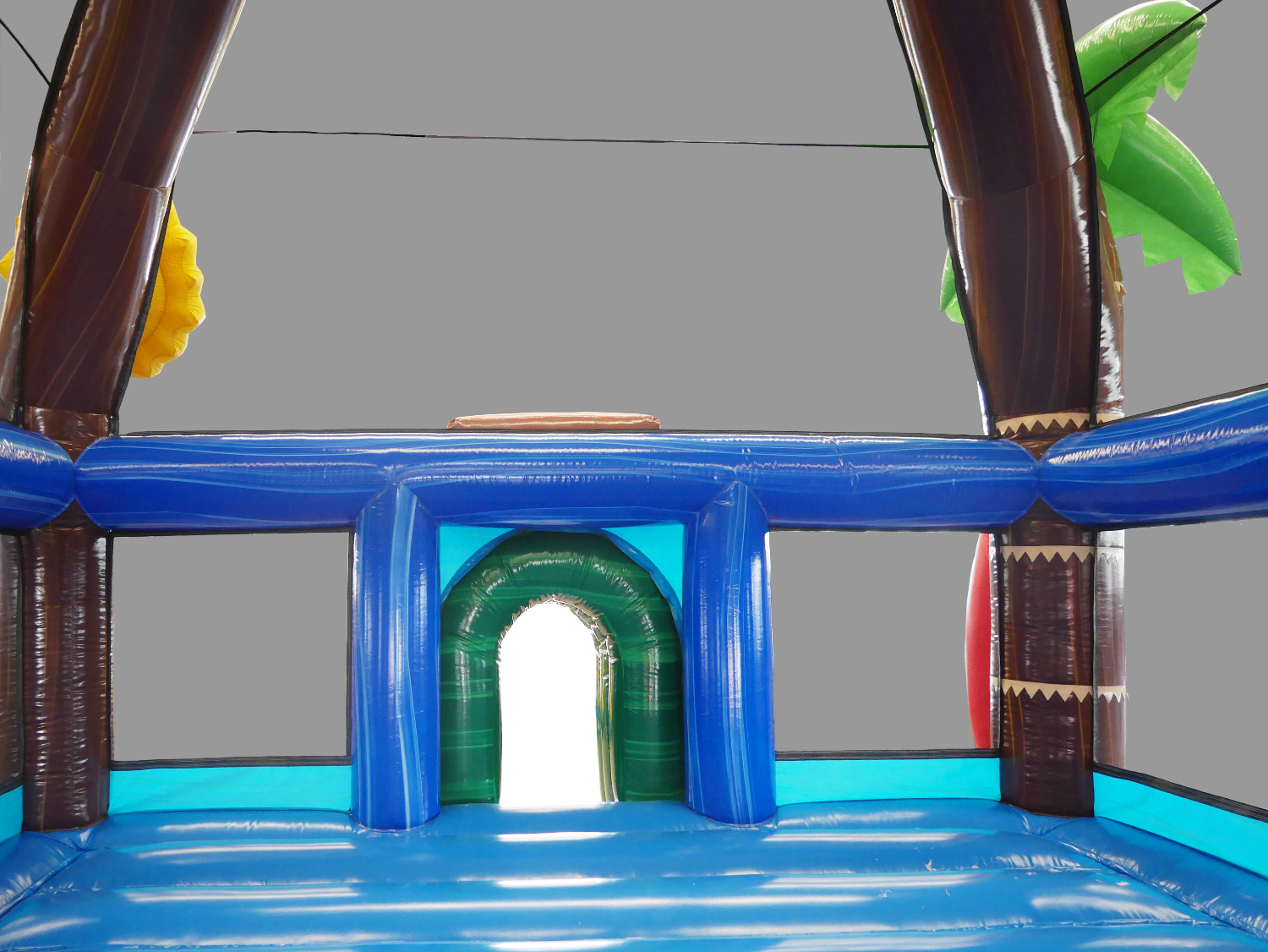 jumbo tropical bounce house commercial