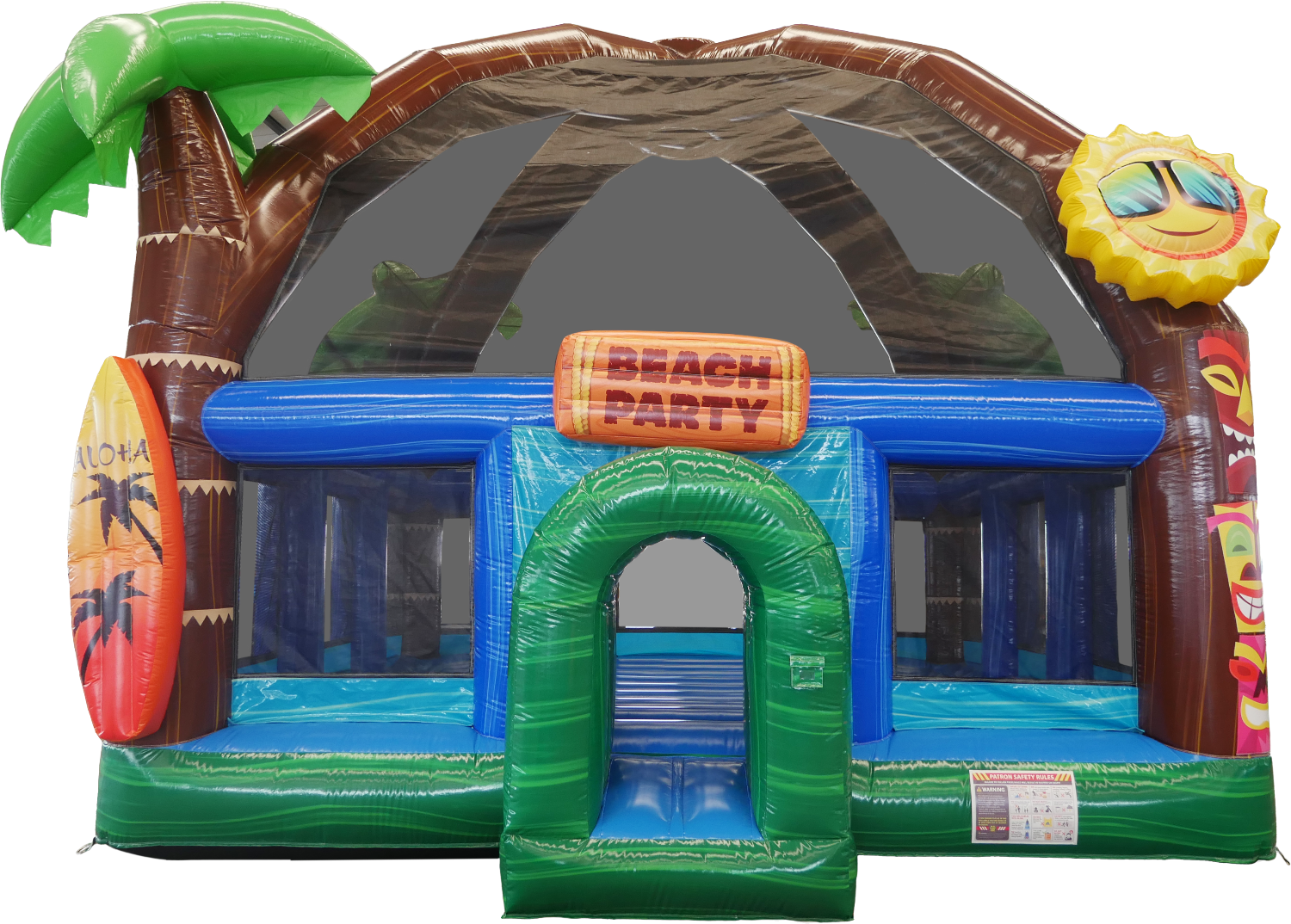 jumbo tropical bounce house