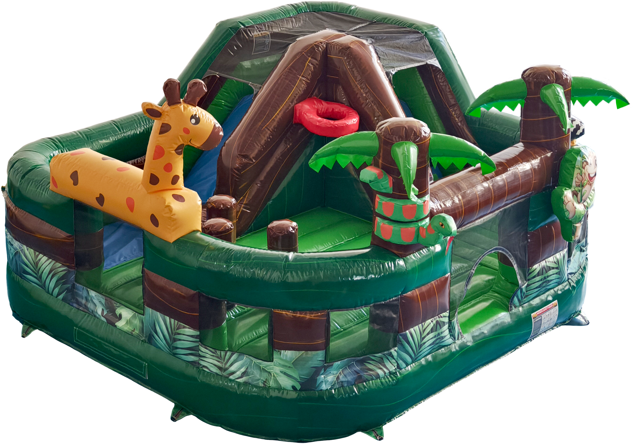 Jungle Playground Combo Inflatable | HullaBalloo Sales