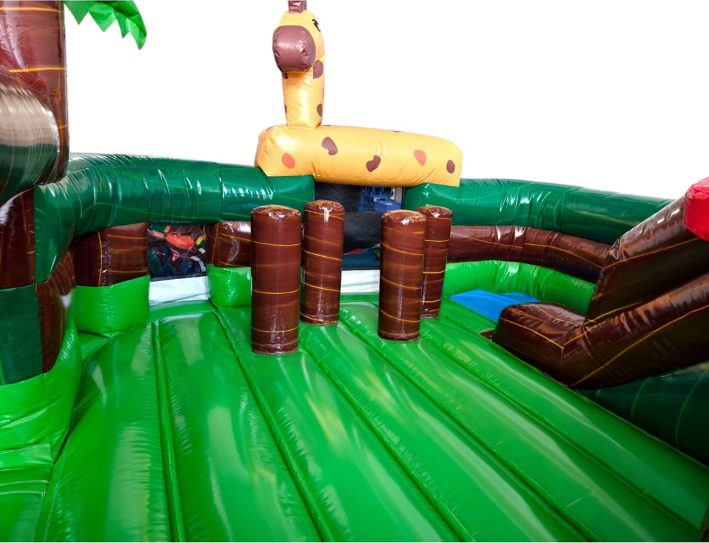 Jungle Playground Combo Inside View | HullaBalloo Sales