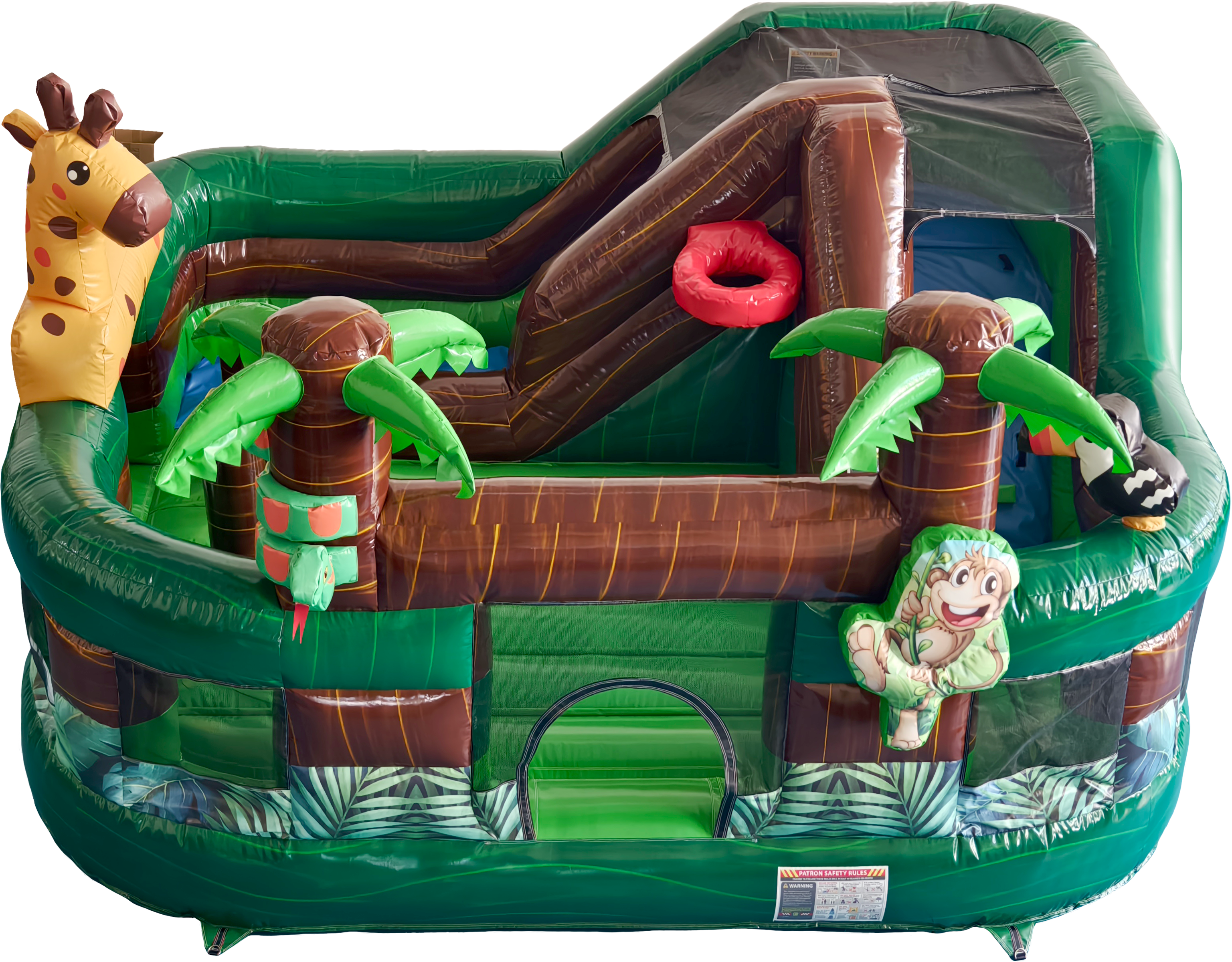 Jungle Playground Inflatable Combo | HullaBalloo Sales