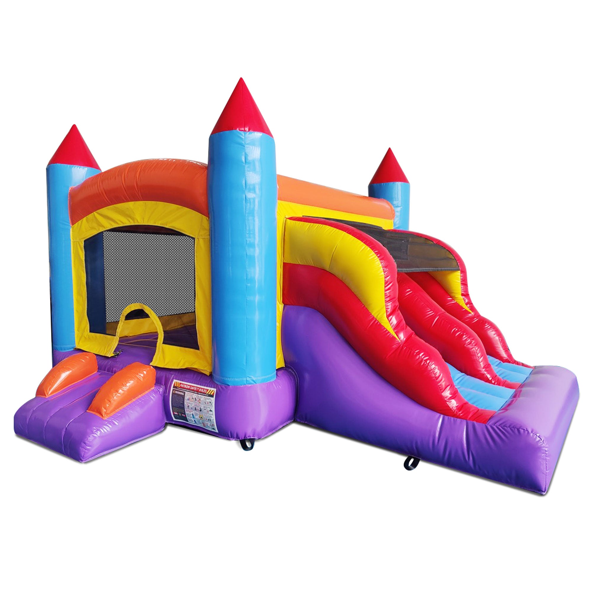 Mini Castle Bounce House Slide - HullaBalloo Sales