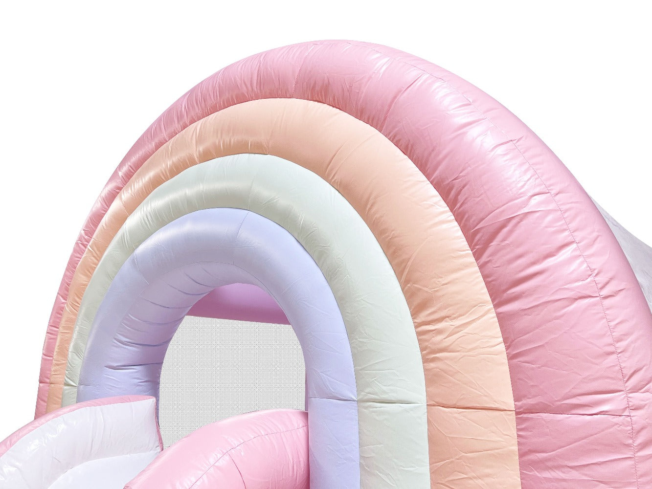 Pastel Rainbow Jump and Slide Combo | HullaBalloo Sales