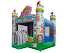 Front Left View of Pixel Gaming Bounce House 13 - HullaBalloo Sales