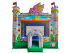 Front View of Pixel Gaming Bounce House 13 - HullaBalloo Sales