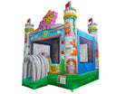 Side View of Pixel Gaming Bounce House 15 - HullaBalloo Sales