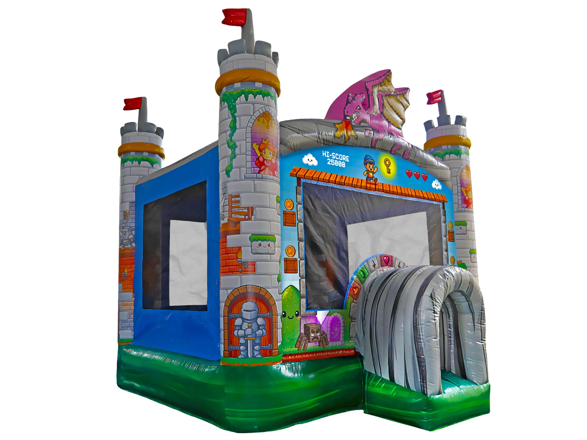 Pixel Gaming Bounce House 13 - HullaBalloo Sales