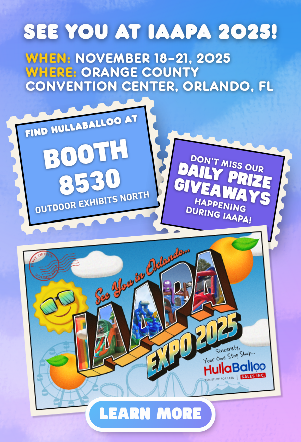 See You at IAAPA 2025 Mobile Banner