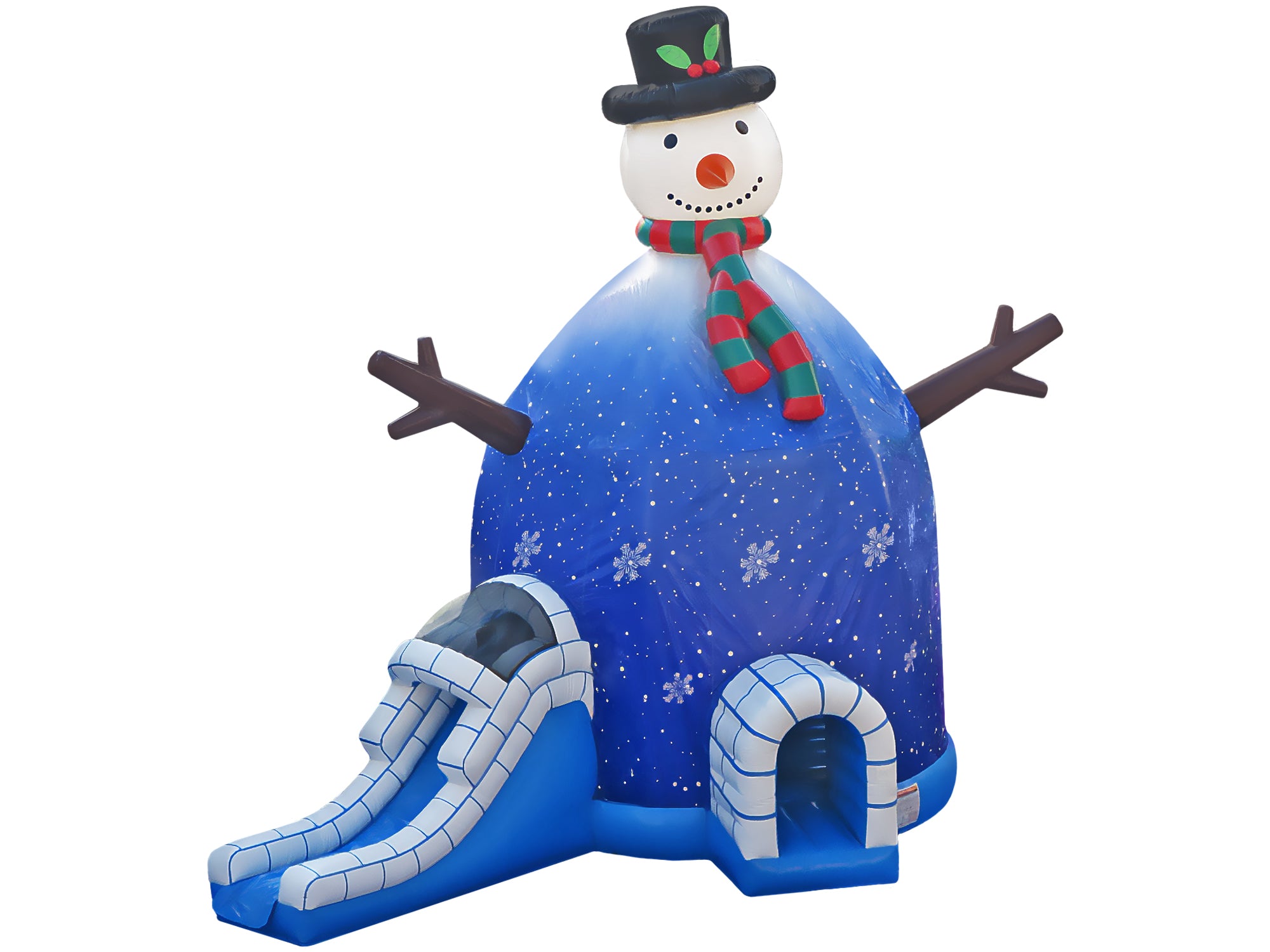 Snowman Orb Bounce and Slide Combo | HullaBalloo Sales