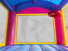 Inside View of 10-foot Commercial Crossover Blocks Bounce House - HullaBalloo Sales