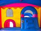 Inside View of 4in1 Commercial Crossover Princess Inflatable Combo - HullaBalloo Sales