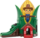 Farm Themed Inflatable Bouncer, Corn Farm Orb Bounce House Combo