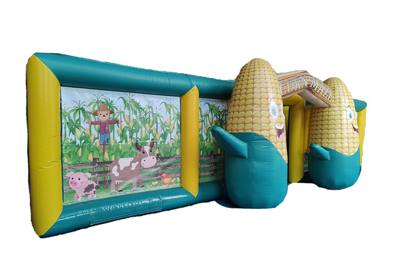inflatable corn maze banners