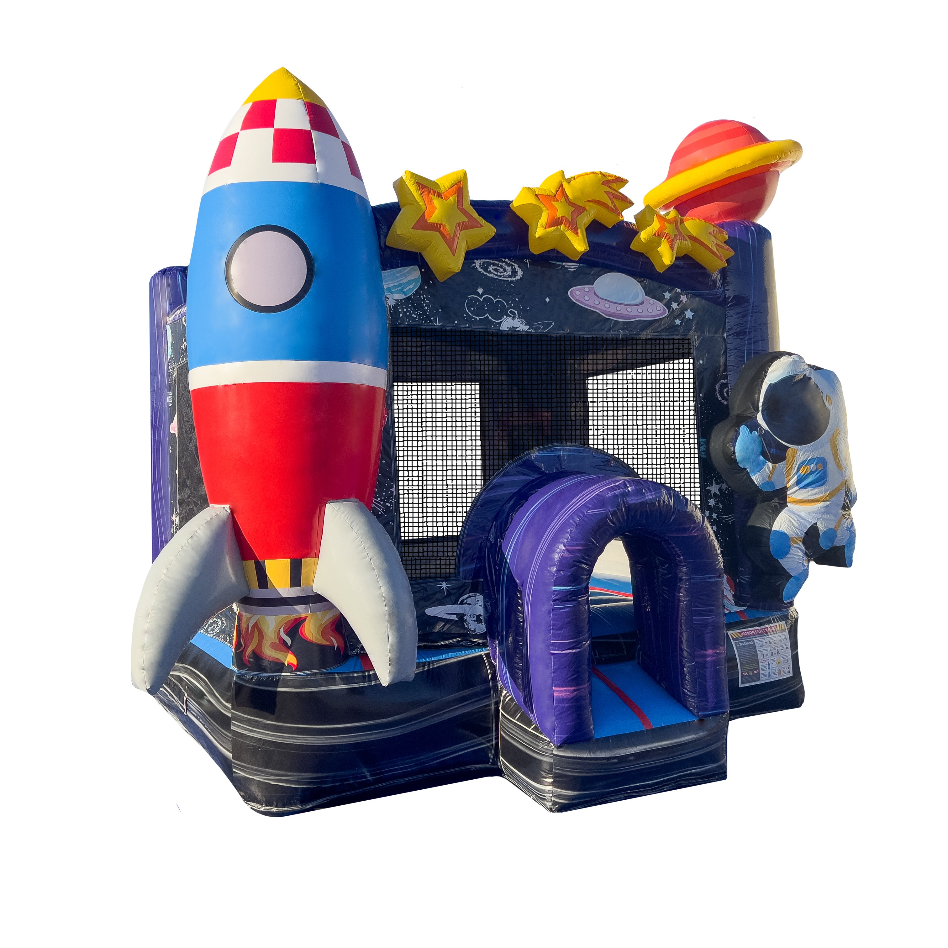 Galaxy Voyager Bounce House 15 - HullaBalloo Sales