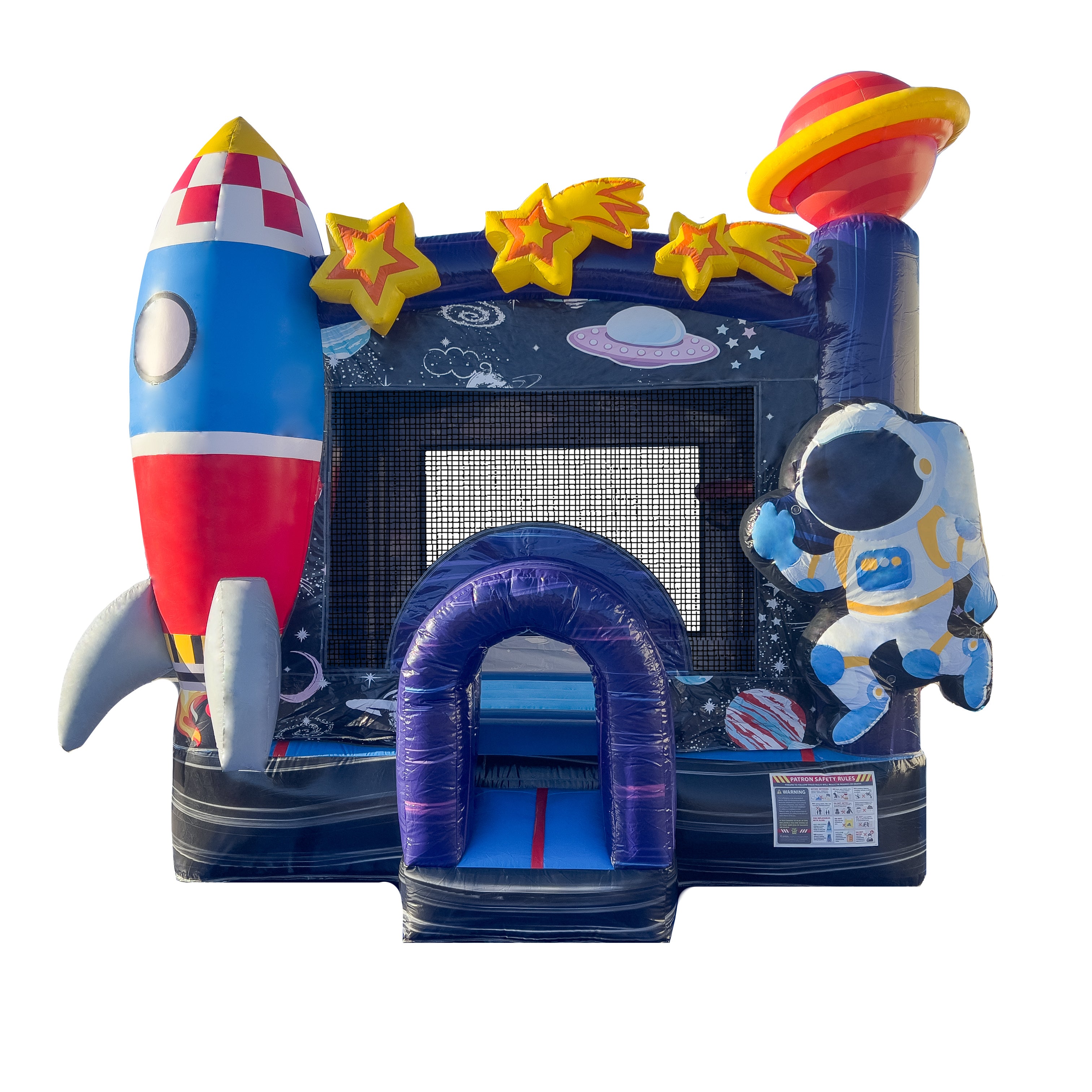 Galaxy Voyager Bounce House 15 - HullaBalloo Sales