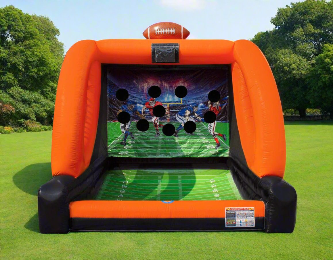 Inflatable Football Toss Game - HullaBalloo Sales