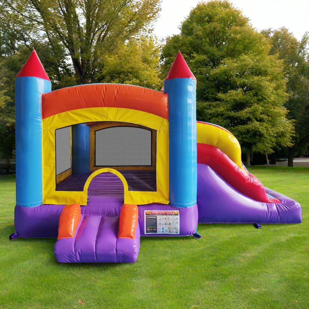 Mini Castle Bounce House Slide - HullaBalloo Sales