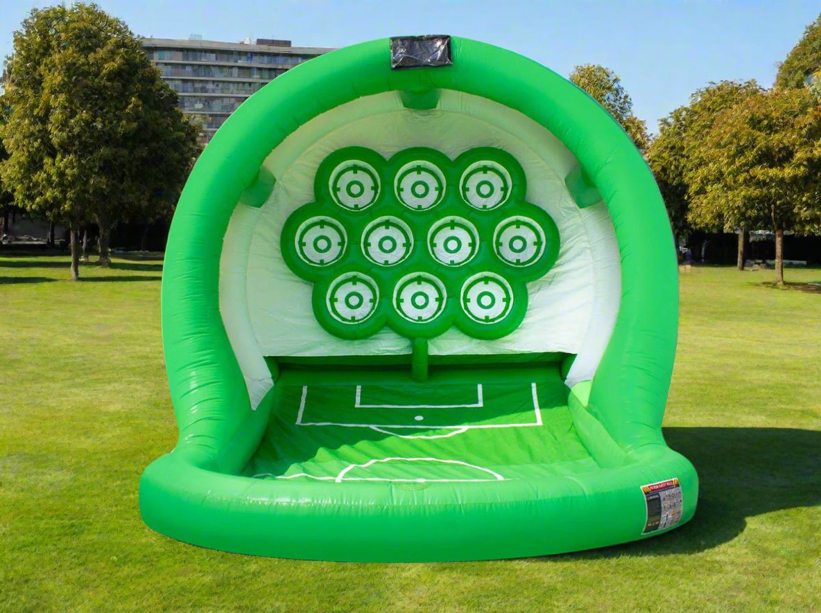 Inflatable Soccer Hit Game - HullaBalloo Sales