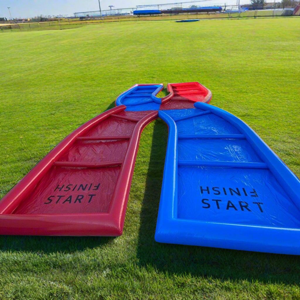 X Zorb Track, Inflatable Zorb Race Track | HullaBalloo Sales