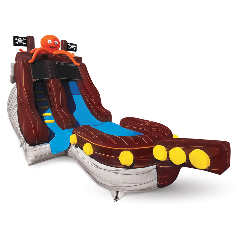 12' Pirate Cove Waterslide with Pool - HullaBalloo Sales