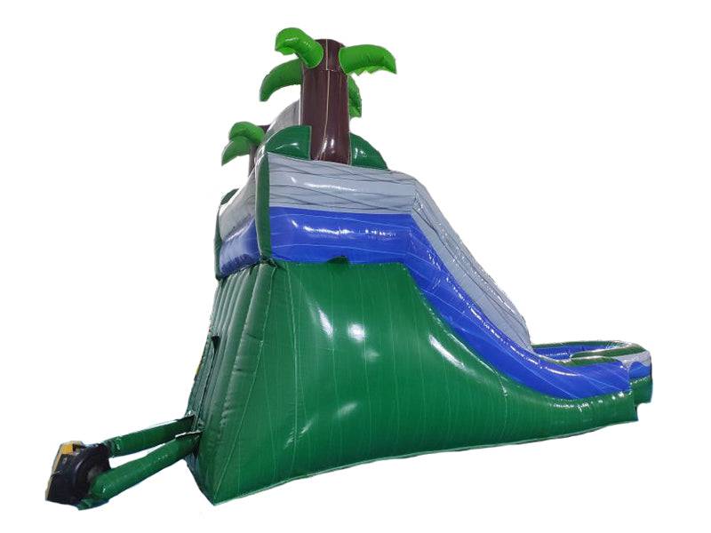 12' Tropical Waterslide with Pool - HullaBalloo Sales