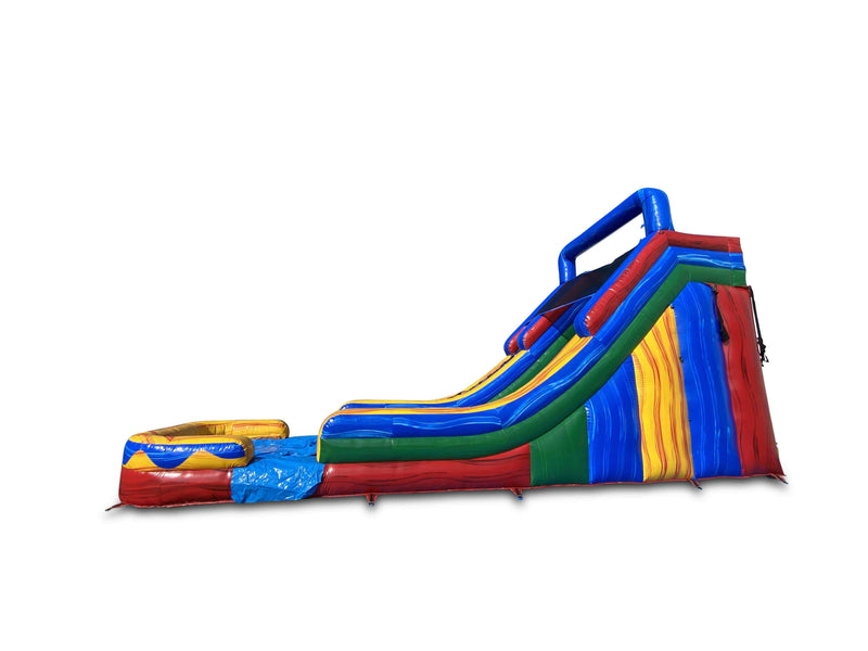 20 Fun Inflatable Dual Slide Wet/Dry - HullaBalloo Sales