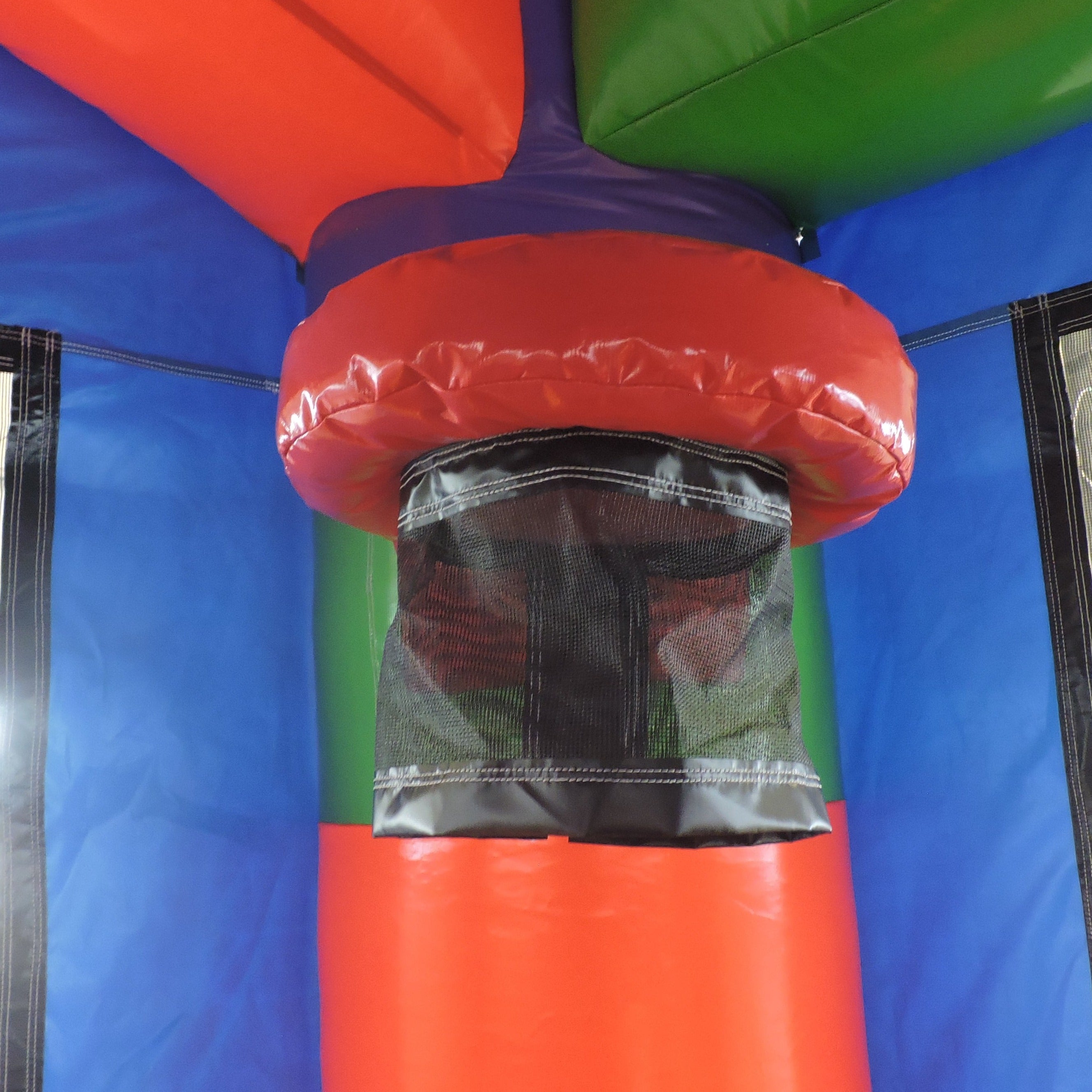 Inflated Basketball Hoop for Blocks 15x15 Bounce House | HullaBalloo Sales