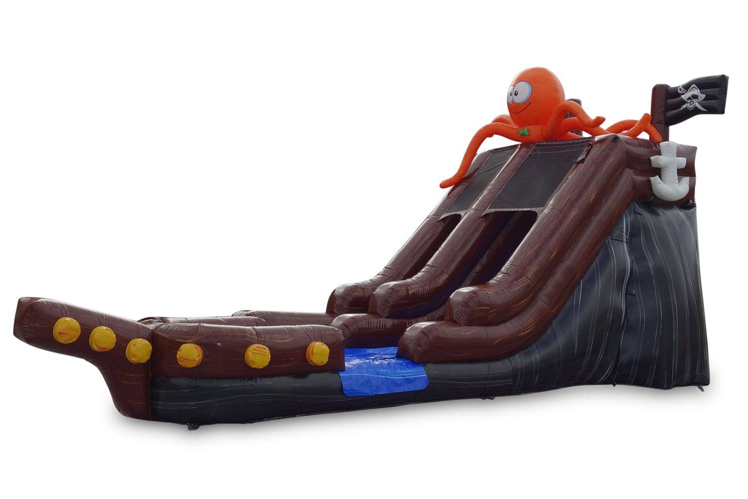 15 Pirate Cove Inflatable Slide Wet/Dry - HullaBalloo Sales