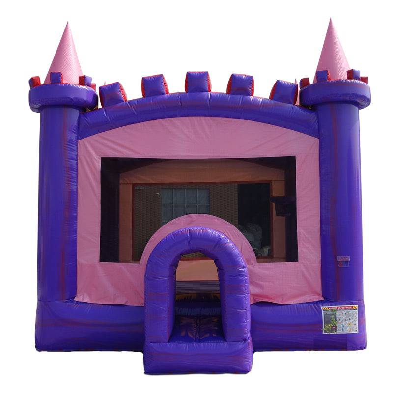 Princess Castle Bounce House 15 - HullaBalloo Sales