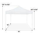 10x10 Economy Pop Up Tent - HullaBalloo Sales