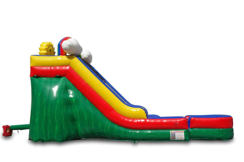 15 Rainbow Inflatable Slide Wet/Dry - HullaBalloo Sales