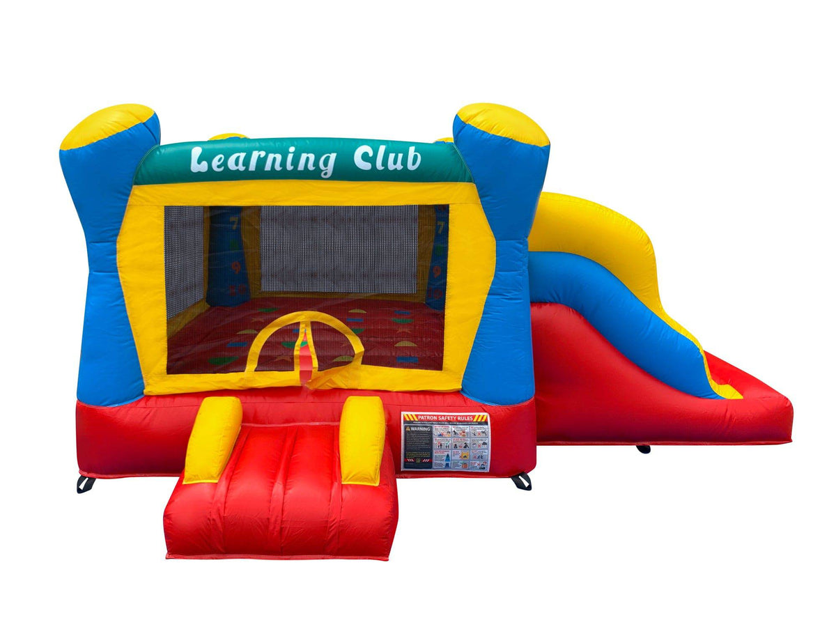 Learning Club Bounce House Slide