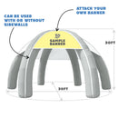 30'x30' Inflatable Tent - HullaBalloo Sales